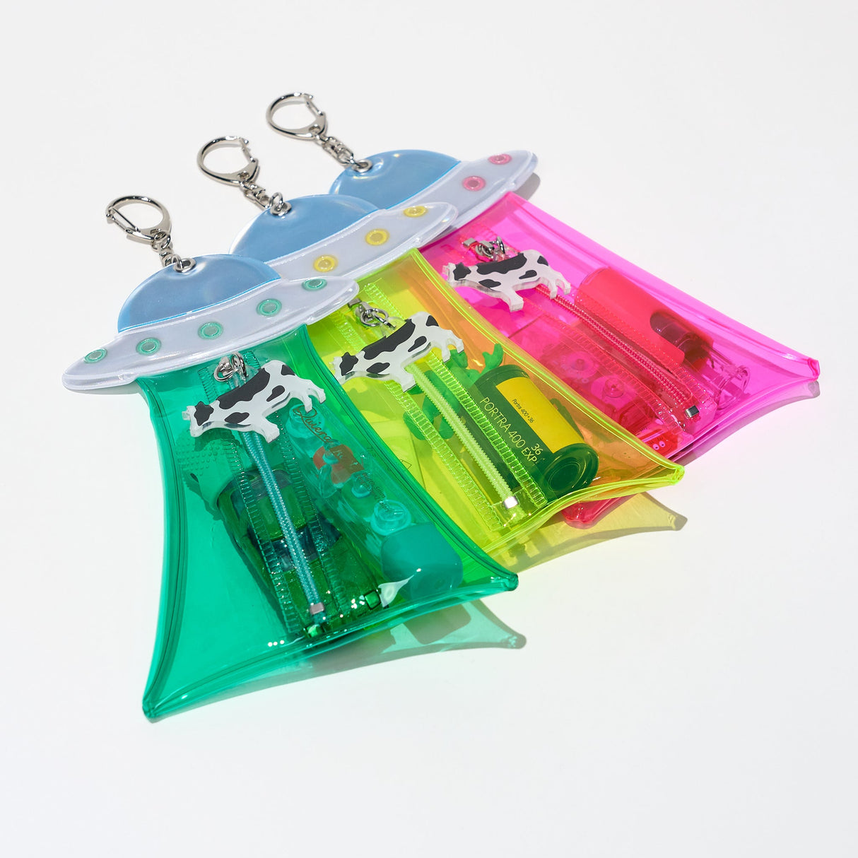 Unidentified Flying Flat Pouch / Sun - Star - bungu