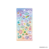 Urupukutan 3D Sticker Fluffies Collection / Nakabayashi - bungu
