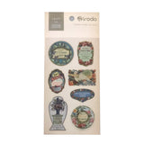 Vintage Journal Sticker Set / irodo - bungu