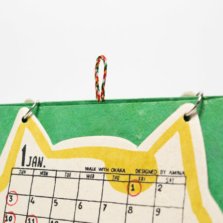 Walk with Okaka Desk Calendar 2027 / Amina Collection Co., Ltd. - bungu