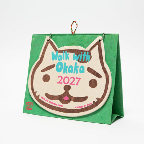 Walk with Okaka Desk Calendar 2027 / Amina Collection Co., Ltd. - bungu