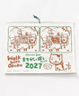 Walk with Okaka Spot the Difference Wall Calendar 2027 / Amina Collection Co., Ltd. - bungu