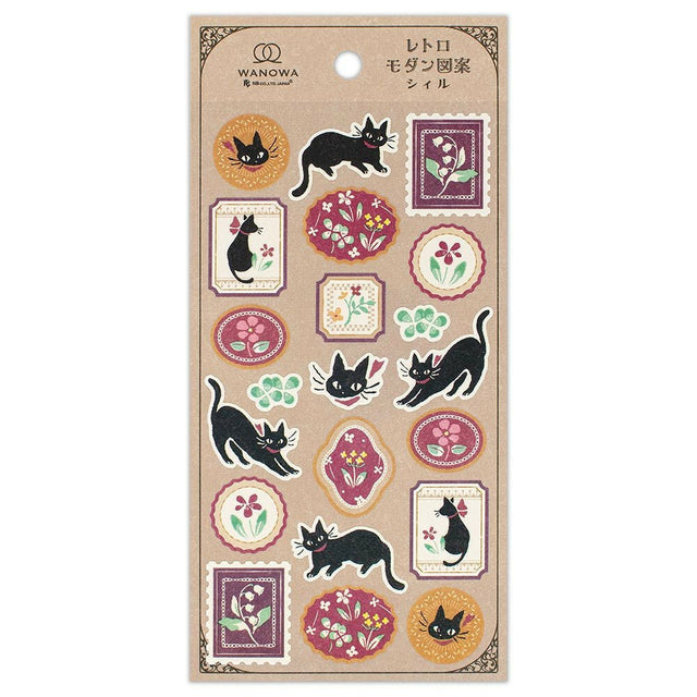 WANOWA Flower and Animal stickers / NB - bungu