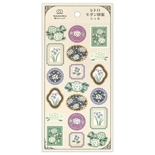 WANOWA Flower and Animal stickers / NB - bungu