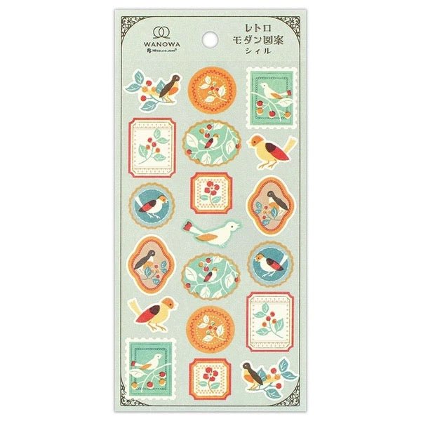 WANOWA Flower and Animal stickers / NB - bungu