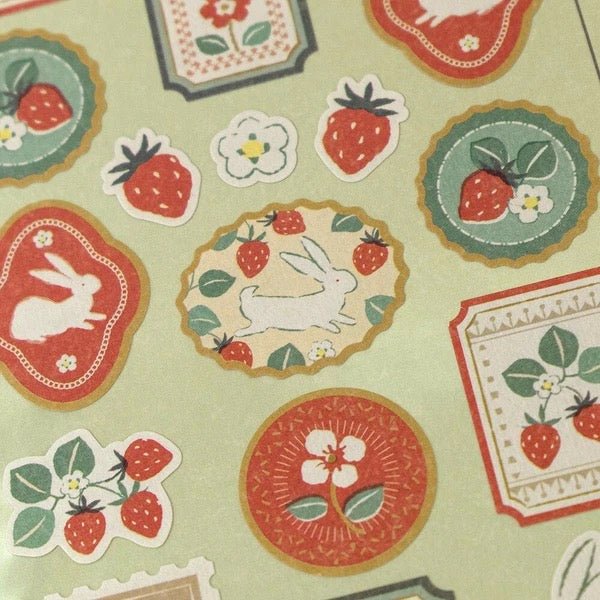 WANOWA Flower and Animal stickers / NB - bungu