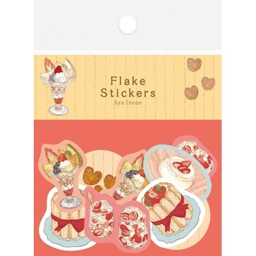 Washi Flake Stickers Aya Inoue Series / Furukawashiko - bungu