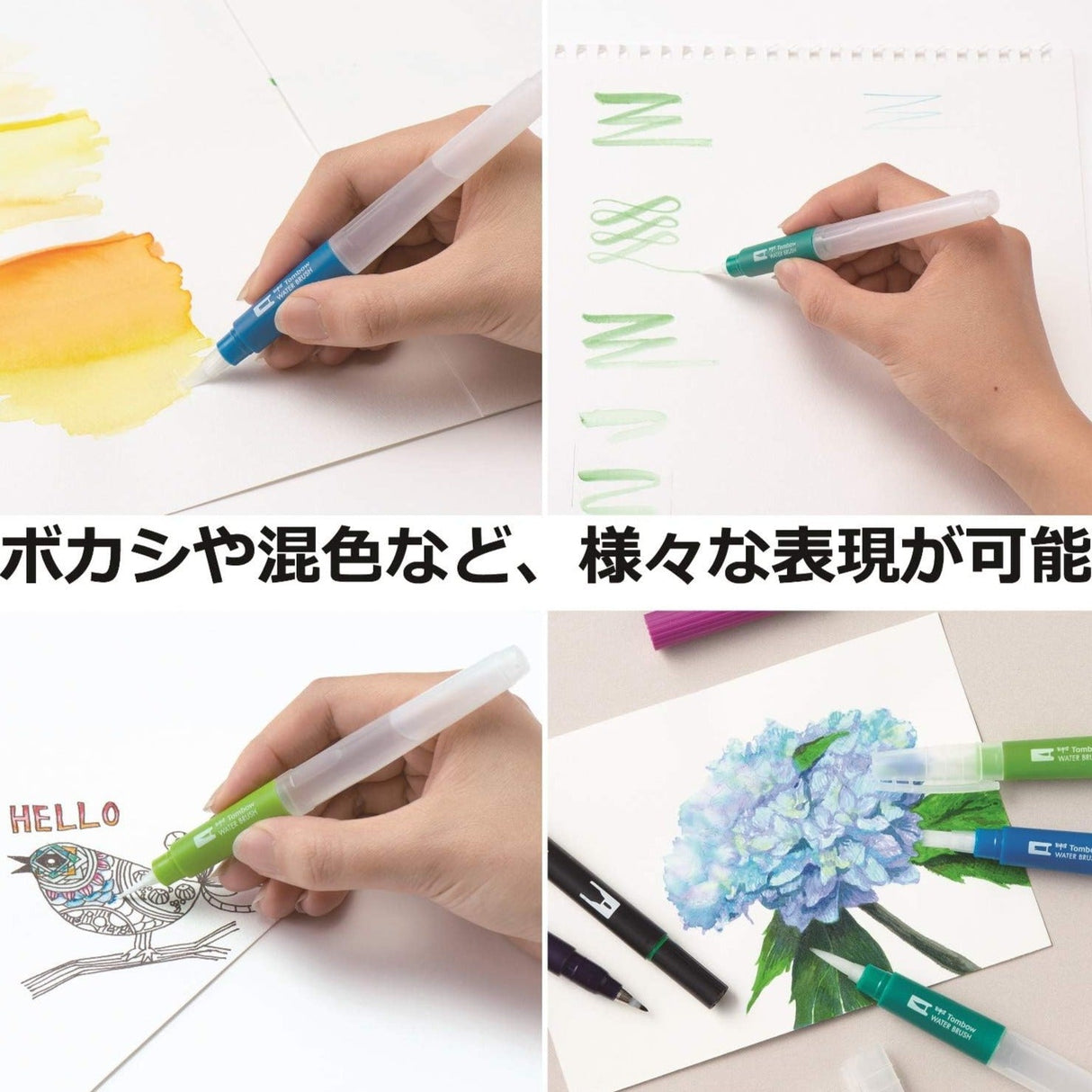 Water Brush for Watercolor Painting / Tombow - bungu