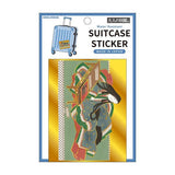 Water Resistant Suitcase Otona Sticker / Kamio Japan - bungu