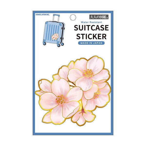 Water Resistant Suitcase Otona Sticker / Kamio Japan - bungu