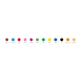 Water - Washable Square Craypass 12 Colors / SAKURA - bungu