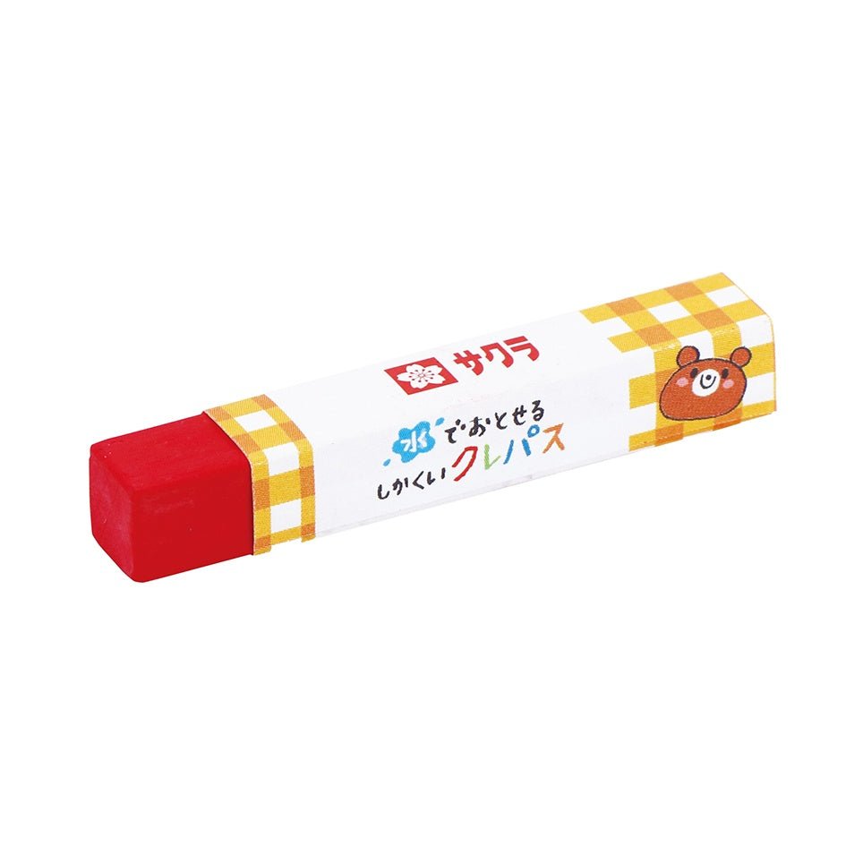 Water - Washable Square Craypass 12 Colors / SAKURA - bungu