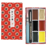 Watercolor Paint Set with Brush Pen 6 Color Set / Kuretake - bungu