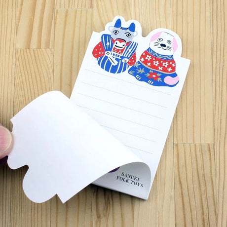 WATOY Japanese Pattern Memo / Marumo Printing Stationery - bungu