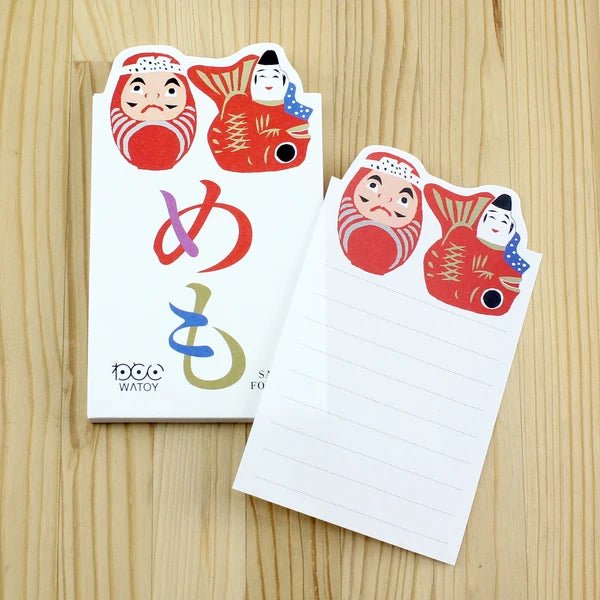 WATOY Japanese Pattern Memo / Marumo Printing Stationery - bungu