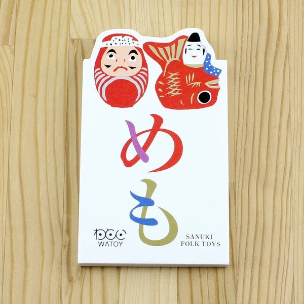 WATOY Japanese Pattern Memo / Marumo Printing Stationery - bungu