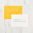"Well Done! Congratulations!!" Greeting Cards / Letterpress Letters - bungu