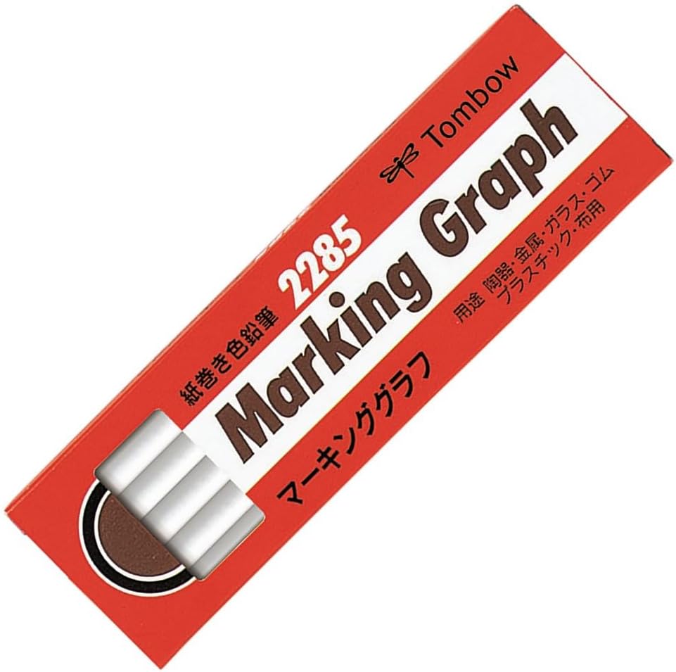 Marking Graph Paper-Wrapped Colored Pencil 12-Pack / Tombow