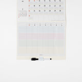 Whiteboard Calendar 2027 / MIDORI - bungu
