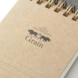 WM Ring Memo Notebook Grain / MIDORI - bungu