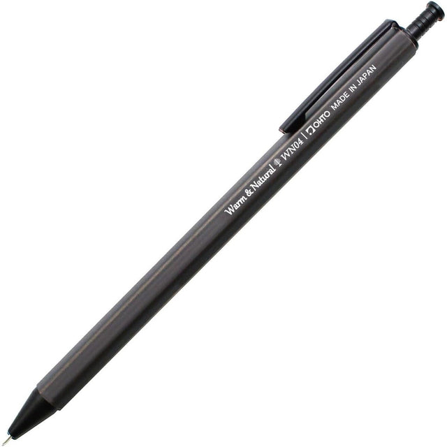 WN04 Wooden Shaft Gel Ink Pen / OHTO - bungu