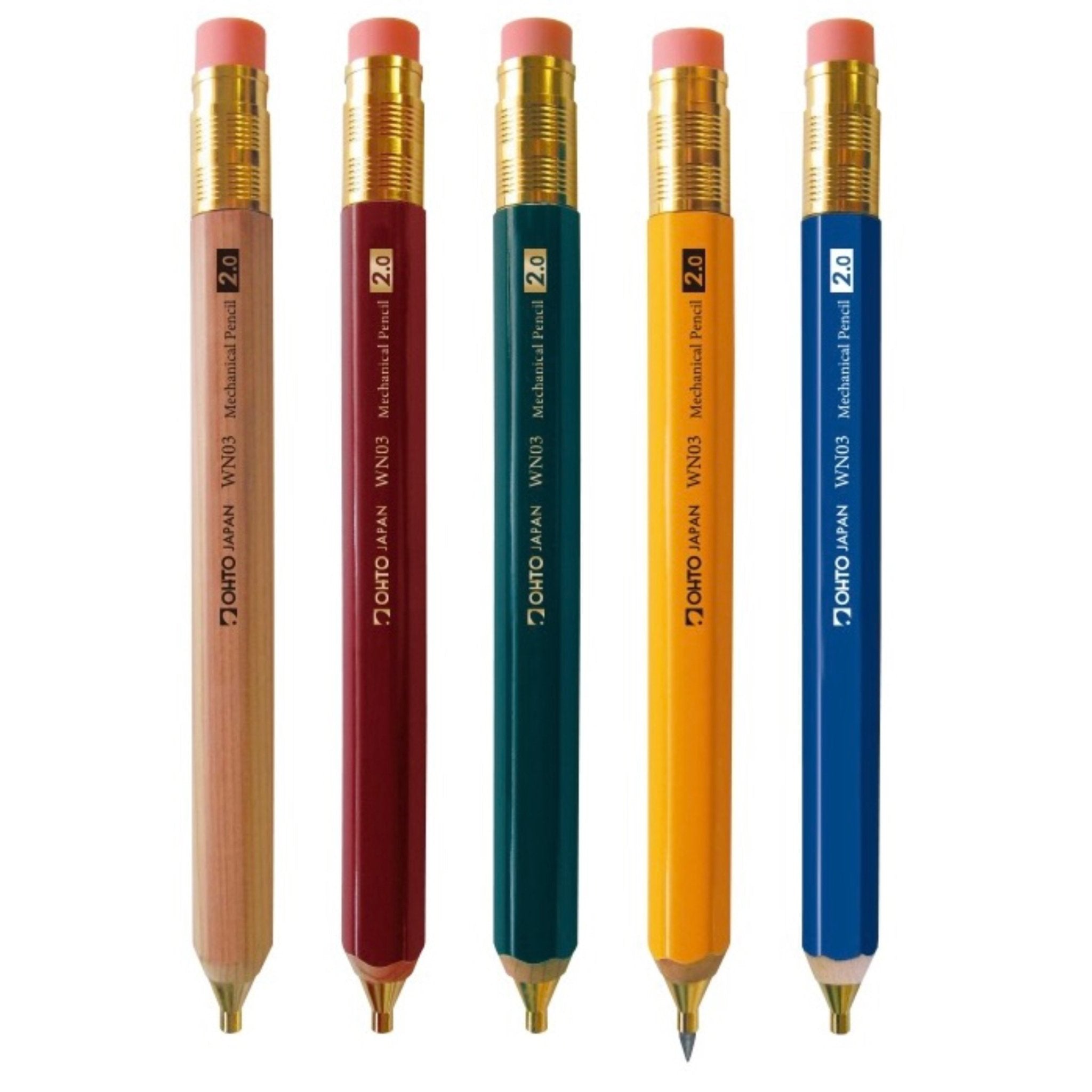 Wooden Pencil-Shaped Mechanical Pencil / OHTO – bungu