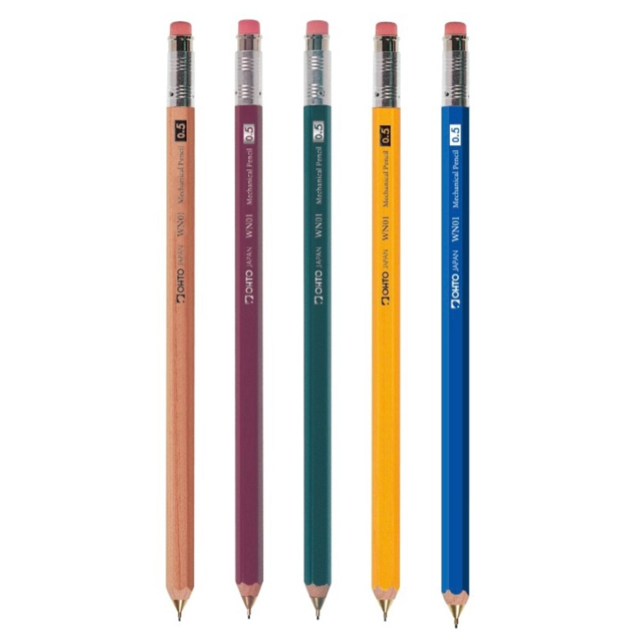 筆記具 IBU Wooden Pencil-Shaped Mechanical Pencil / OHTO – bungu