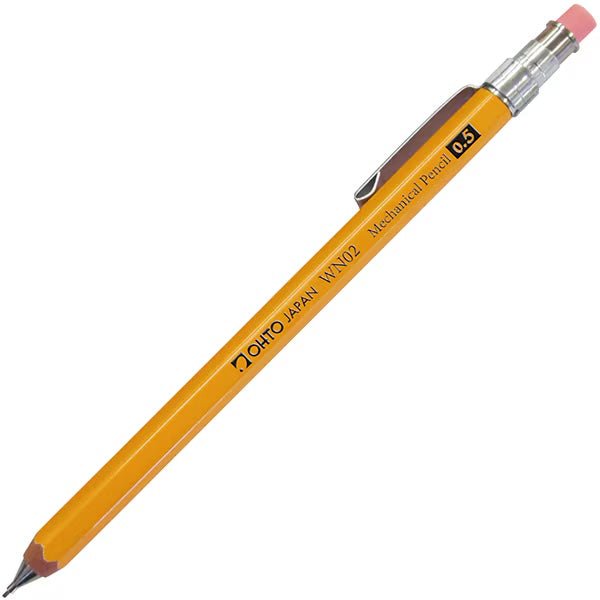 Wooden Pencil - Shaped Mechanical Pencil / OHTO - bungu