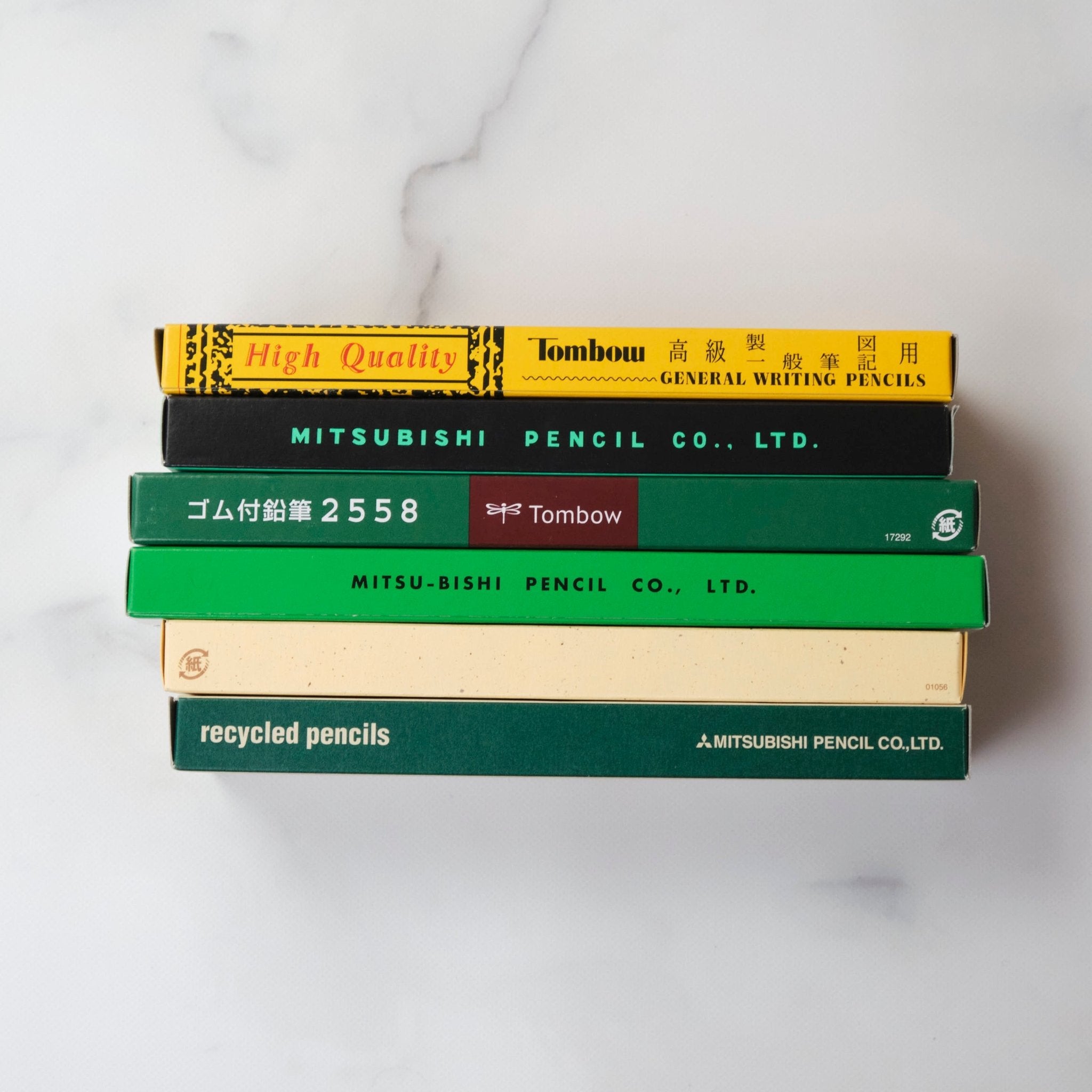 Wooden Pencil Variety Pack Tombow & Mitsubishi Pencils – bungu