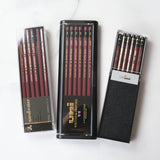 Wooden Pencil Variety Pack uni Mitsubishi Pencils - bungu