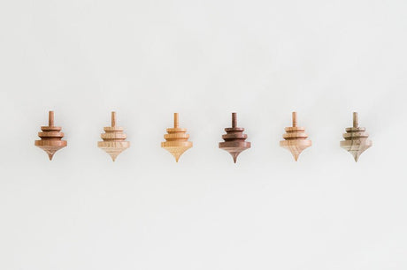 Wooden Spinning Top / Touch & Flow - bungu