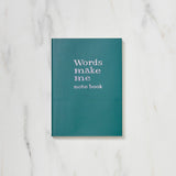 "Words Make Me" Notebook / Iroha - bungu