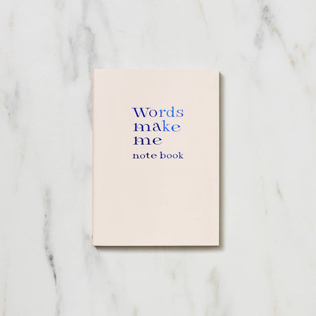 "Words Make Me" Notebook / Iroha - bungu