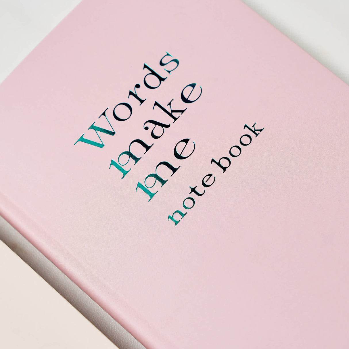 "Words Make Me" Notebook / Iroha - bungu