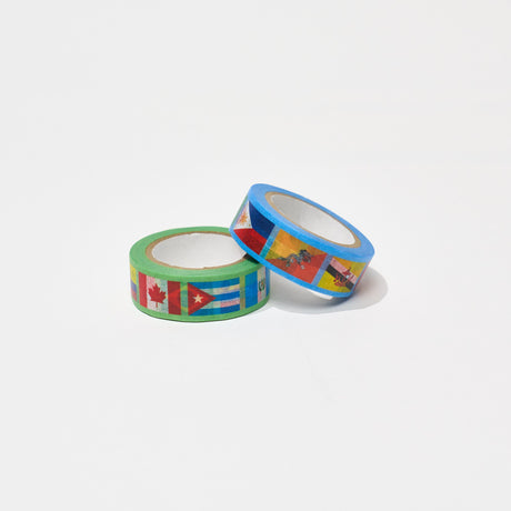World Flags Masking Tape / Tokyo Cartographic - bungu