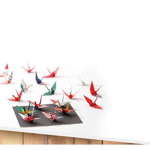 World Flags Paper Crane Origami / Toyo - bungu