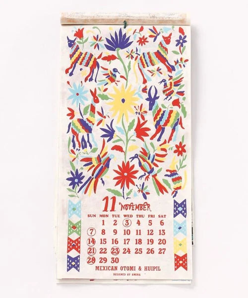 World Flowers Wall Calendar 2027 / Amina Collection Co., Ltd.