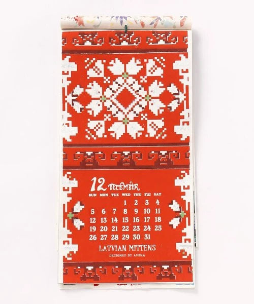 World Flowers Wall Calendar 2027 / Amina Collection Co., Ltd.