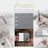 WRITING MAT Desk Mat Bible Size Kiwami / KYOEI PLASTIC - bungu