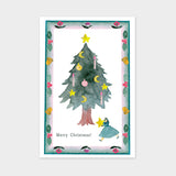 Art Touch kin.iro.hitode X'mas Merry Christmas! Postcard / TOUCH & FLOW