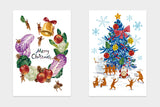 Art Touch anriartwork Christmas Postcards / TOUCH & FLOW