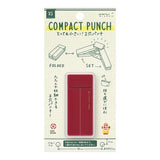 XS Compact Punch 2 Hole Punch / Midori DESIGNPHIL - bungu