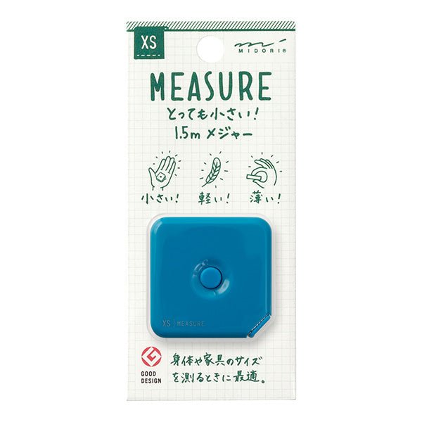 XS Measuring Tape 1.5m / Midori - bungu