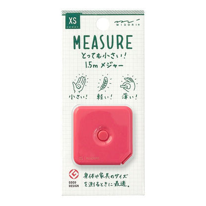 XS Measuring Tape 1.5m / Midori - bungu