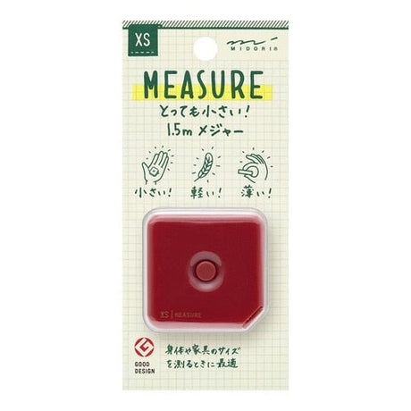 XS Measuring Tape 1.5m / Midori DESIGNPHIL - bungu