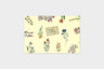 Art Touch pampeliska Floral Pattern Postcards / TOUCH & FLOW