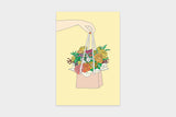 Art Touch chitchat_jas Floral Pattern Postcards / TOUCH & FLOW