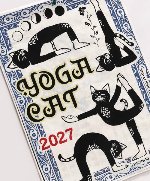 Yoga Cat Wall Calendar 2027 / Amina Collection Co., Ltd.