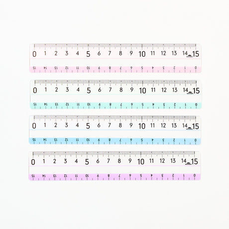 Yoku - Mieru Ruler 15 cm / Raymay Fujii - bungu