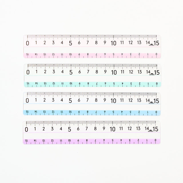 Yoku - Mieru Ruler 15 cm / Raymay Fujii - bungu